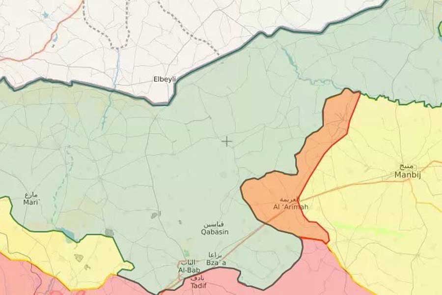 SANA, Menbic'de Suriye ordusuna saldırı iddiasını doğruladı