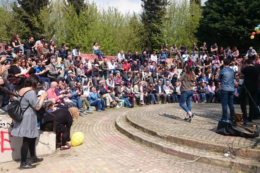 Referandum öncesi 'Bir Hayır'lı Festival'de buluştular 