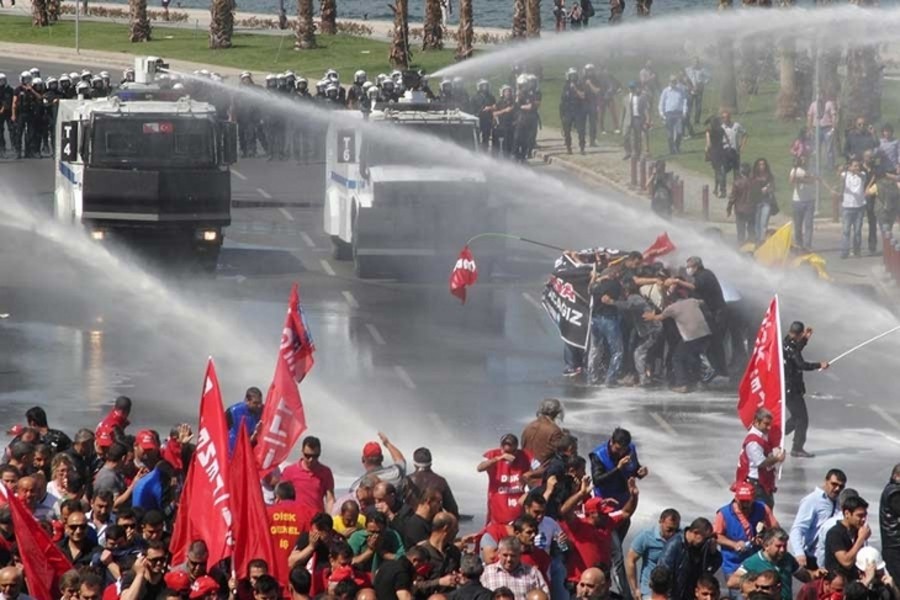 Soma Katliamı’nı protesto edenler hakim karşısındaydı