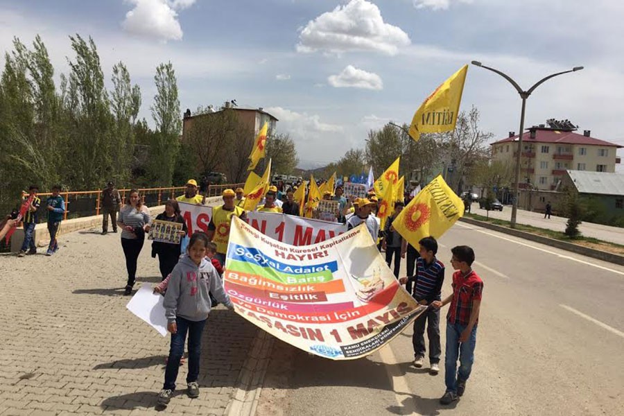 Maraş 1 Mayıs’ında gündemde kıdem tazminatı vardı