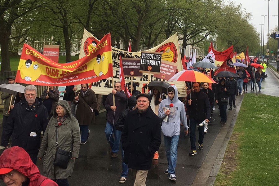 Almanya'da 1 Mayıs: Biz çoğuz, biz biriz!