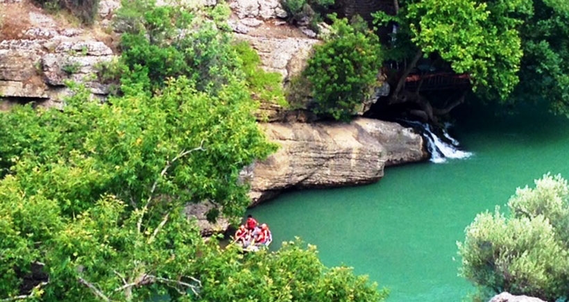 Köprülü Kanyon kuruyacak!