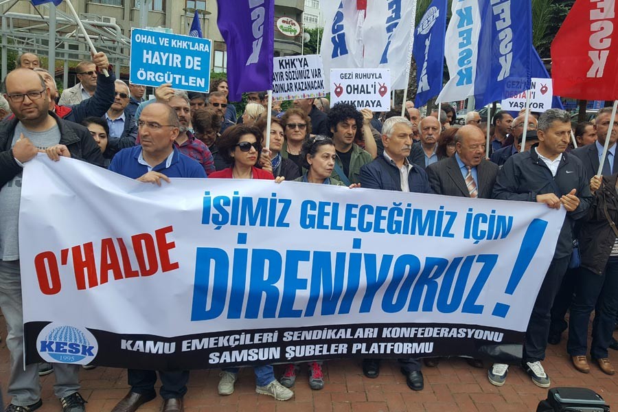 Samsun’da Gezi Direnişi’nin 4. yılında açıklama