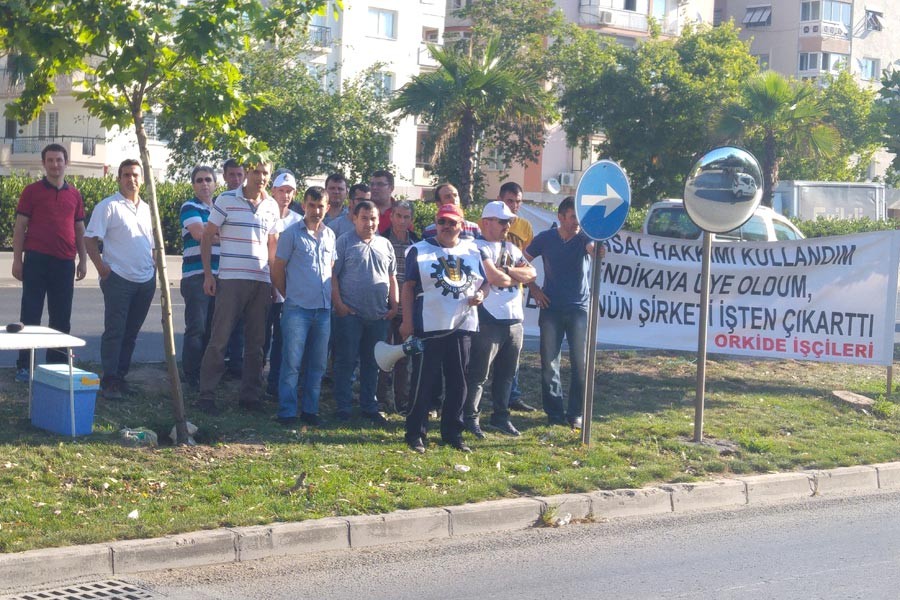 Orkide'de kayyım 13 sendikalı işçiyi işten çıkarttı