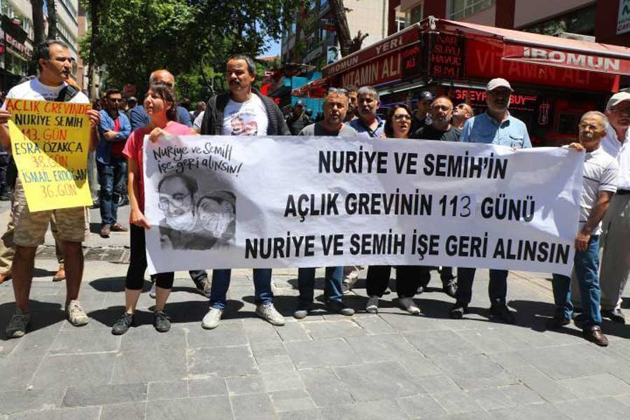 Veli Saçılık: Nuriye ve Semih bir deri bir kemik kaldı