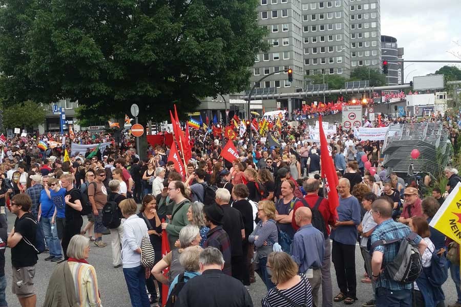 G20’ye karşı büyük eylem: Sınırsız dayanışma