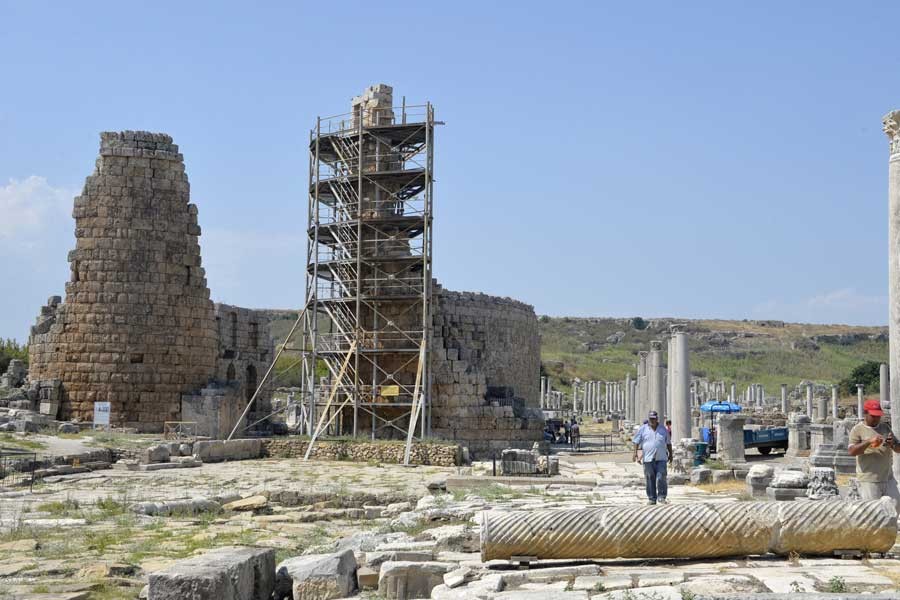 Antik kent Perge sürgün yeri haline getirildi 