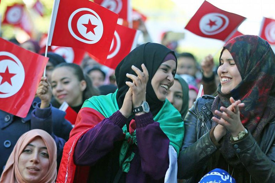 Tunuslu kadınların zaferi