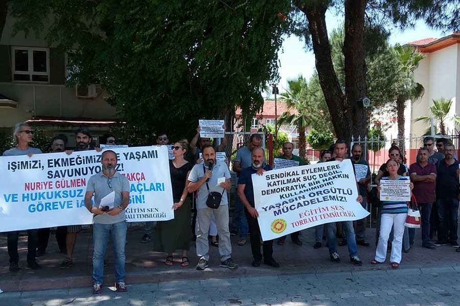 Torbalı’da Eğitim Sen üyelerine soruşturma