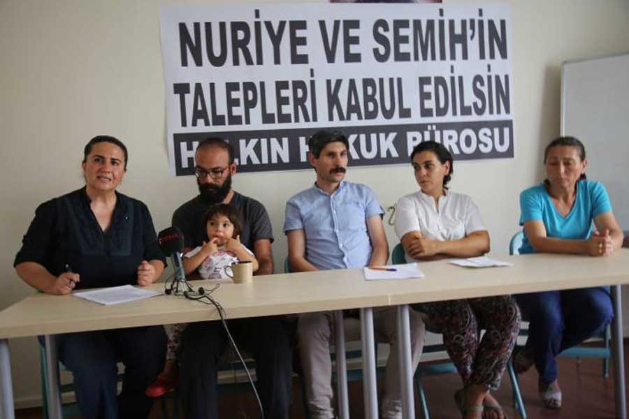 'Nuriye ile Semih ağrı tecrit altında'