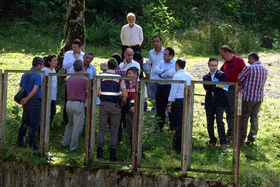 HES bitti, mahkemenin keşif heyeti geldi