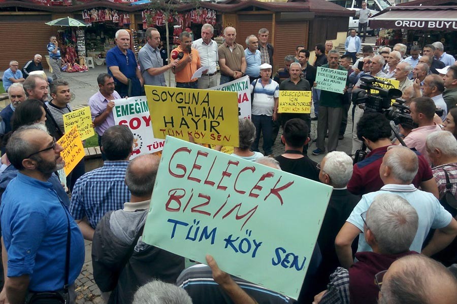 ‘Fındığımıza sahip çıkıyoruz’ mitingine keyfi yasaklama