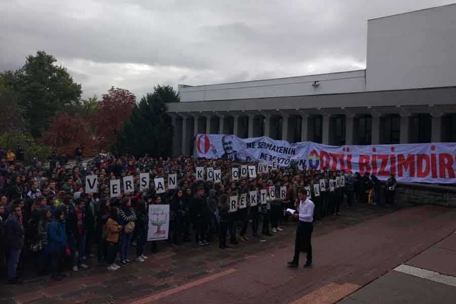 ODTÜ'de alternatif açılış: Verşan Kök ODTÜ'ye rektör olamaz