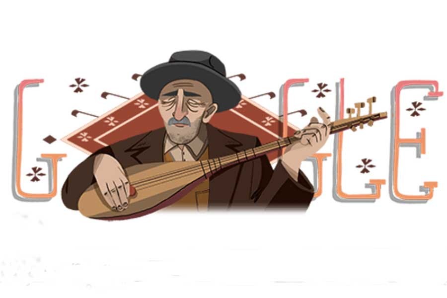 Doğum yıl dönümünde Google’dan Aşık Veysel'e özel doodle 