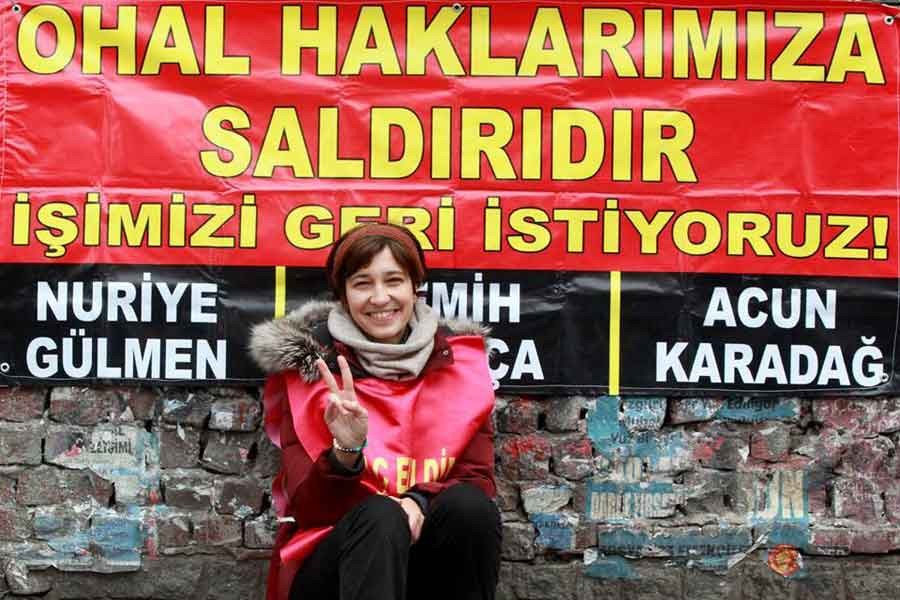 Gülmen: İşime iade edildiğimde açlık grevim sona erecektir