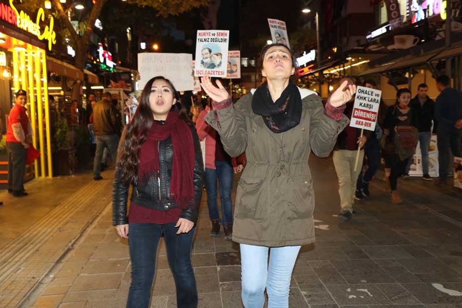 ‘İşimizi geri istiyoruz’ eyleminin yıl dönümünde 25 gözaltı