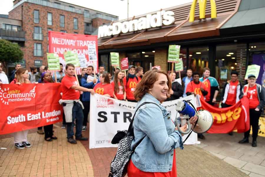 Britanya’da McDonald’s grevleri yaygınlaşacak