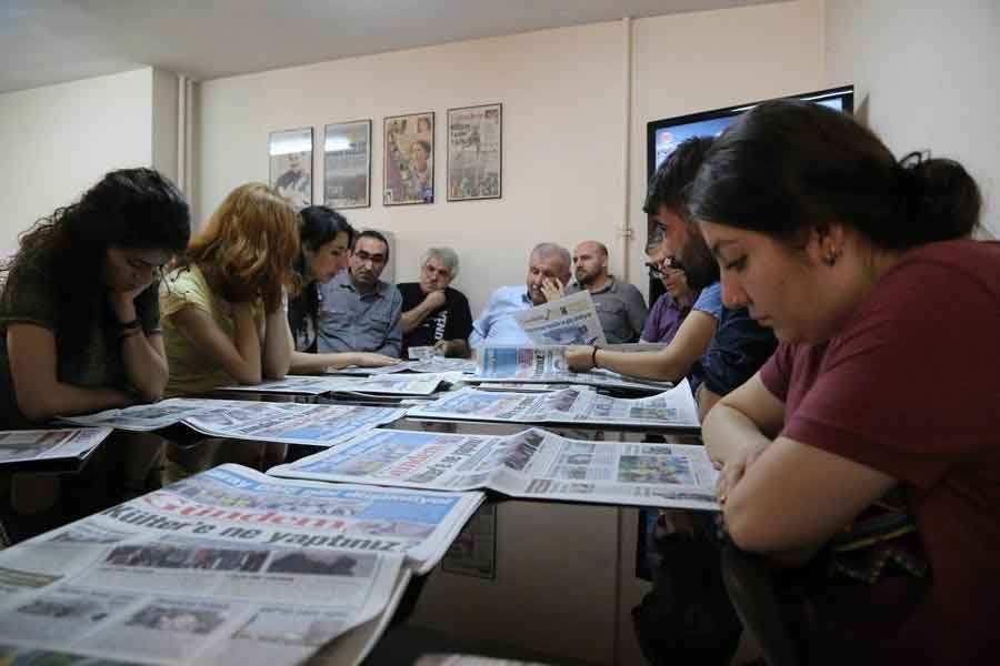 Yazarımız Çaralan'ın 'Gündem'le dayanışma' duruşması görüldü