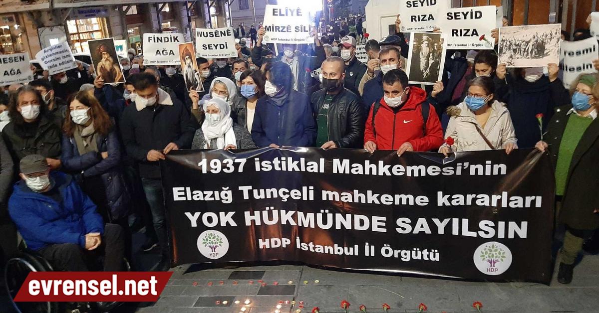 Seyit Rıza ve arkadaşları idamın 83. yıldönümünde anıldı